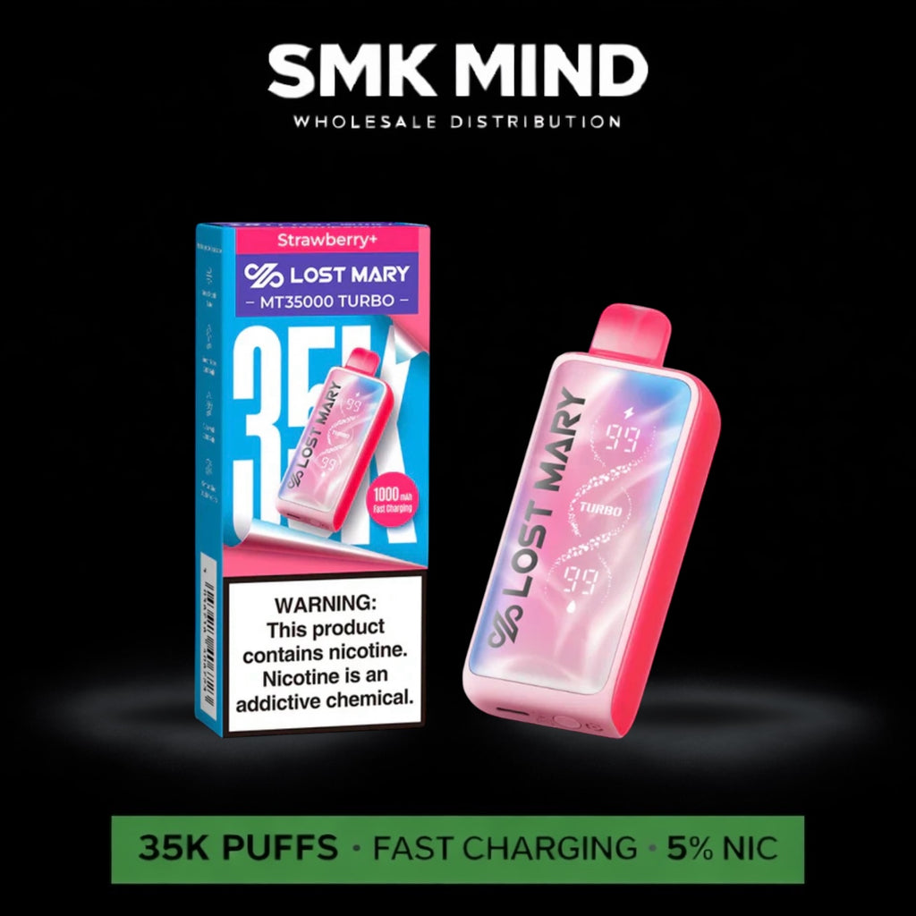 Lost Mary MT35k Turbo Disposable Strawberry 5CT/Box
