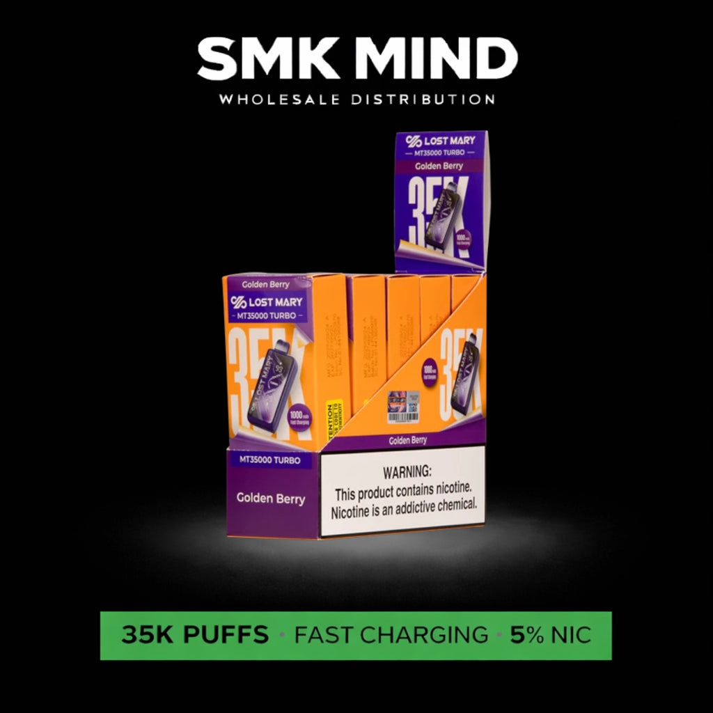 Lost Mary MT35k Turbo Disposable Golden Berry 5CT/Box