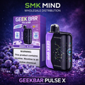 GEEKBAR PULSE X 25000 Puffs Disposable Vape Grape Slush 5CT/Box