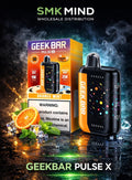 GEEKBAR PULSE X 25000Puffs Disposable Vape Orange Mint 5CT/Box