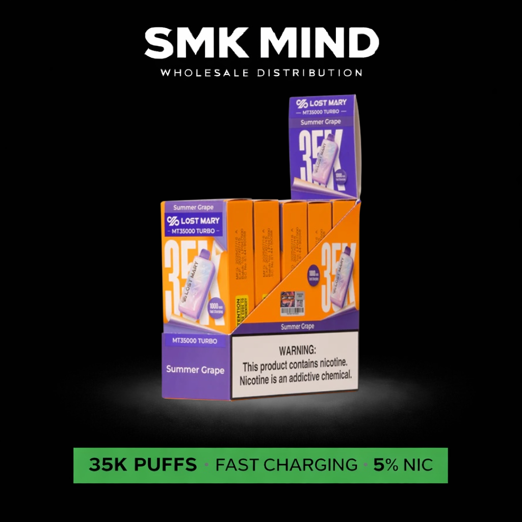 Lost Mary MT35k Turbo Disposable Summer Grape 5CT/Box