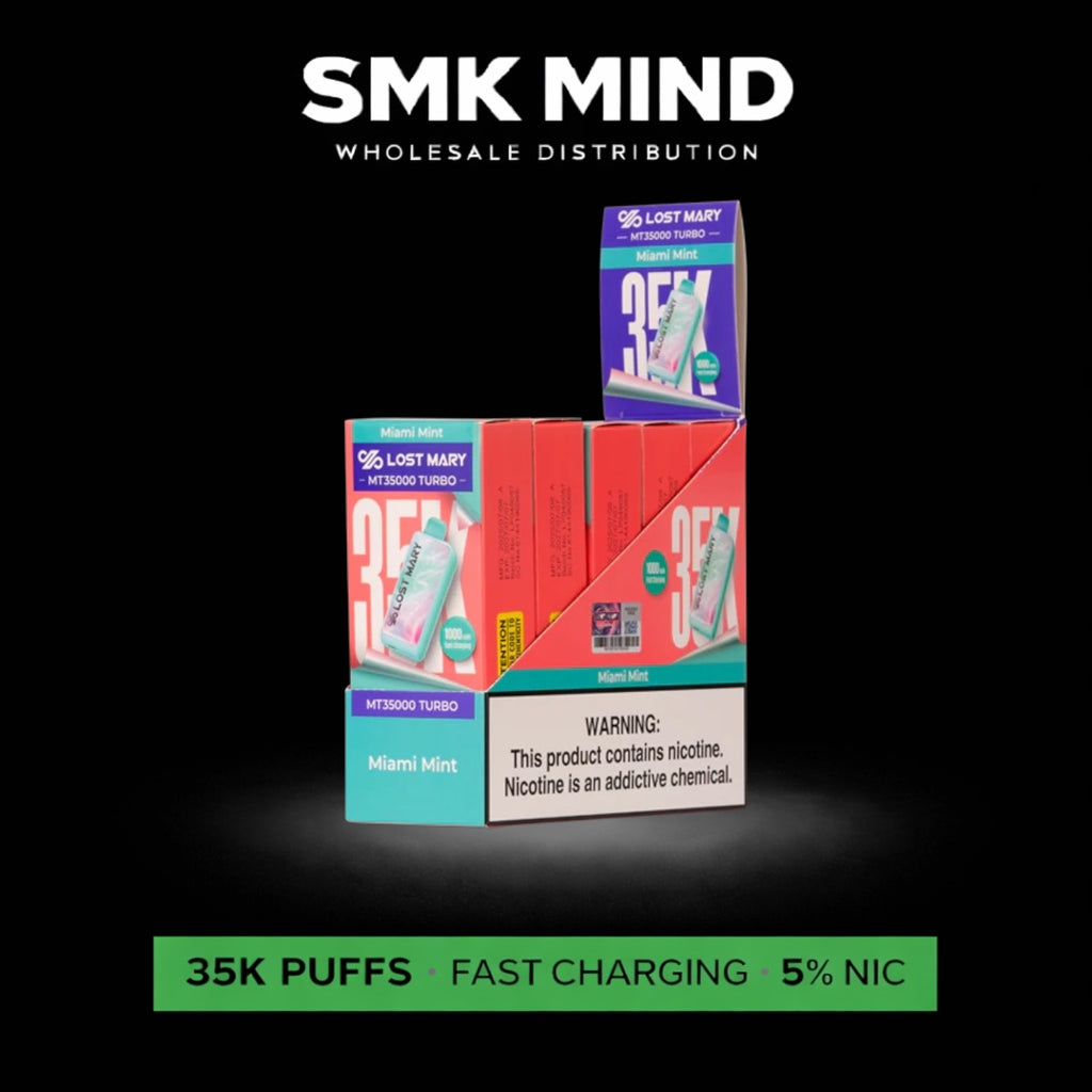 Lost Mary MT35k Turbo Disposable Miami Mint 5CT/Box