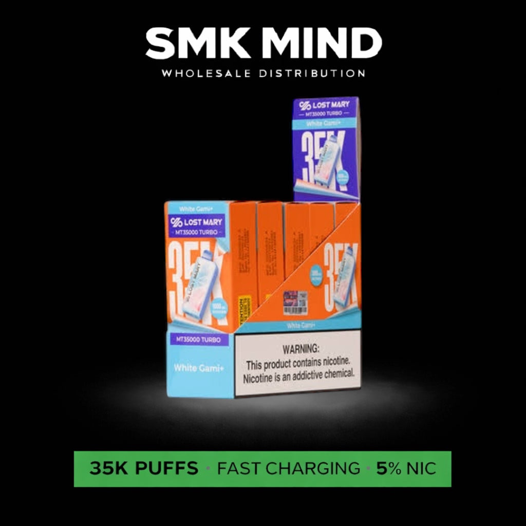 Lost Mary MT35k Turbo Disposable White Gami 5CT/Box