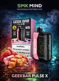 GEEKBAR PULSE X 25000 Puffs Disposable Vape Strawberry B-Burst 5CT/Box