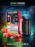 GEEKBAR PULSE X 25000 Puffs Disposable Vape Sour Straws 5CT/Box