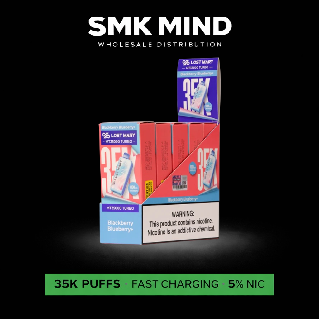 Lost Mary MT35k Turbo Disposable Blackberry Blueberry 5CT/Box