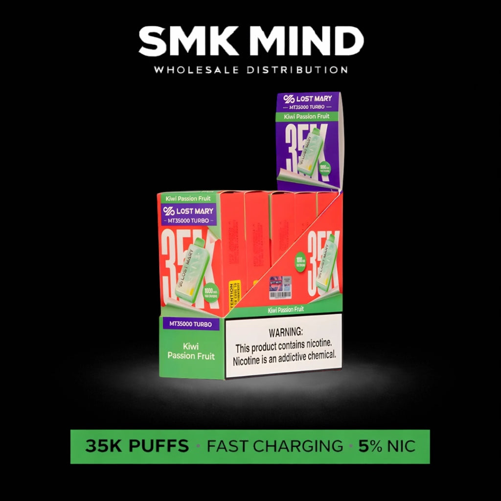 Lost Mary MT35k Turbo Disposable Kiwi Passion Fruit 5CT/Box