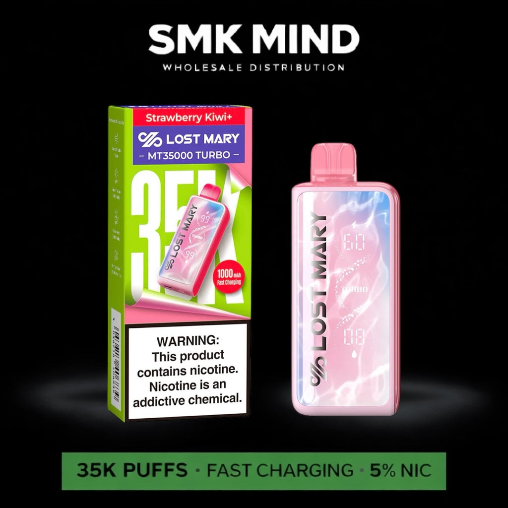 Lost Mary MT35k Turbo Disposable Strawberry Kiwi 5CT/Box
