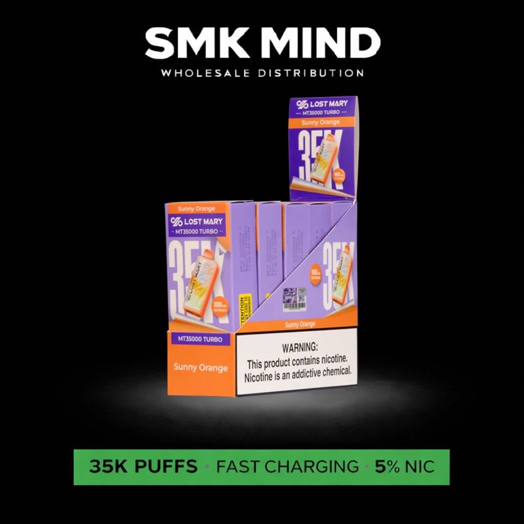 Lost Mary MT35k Turbo Disposable Sunny Orange 5CT/Box