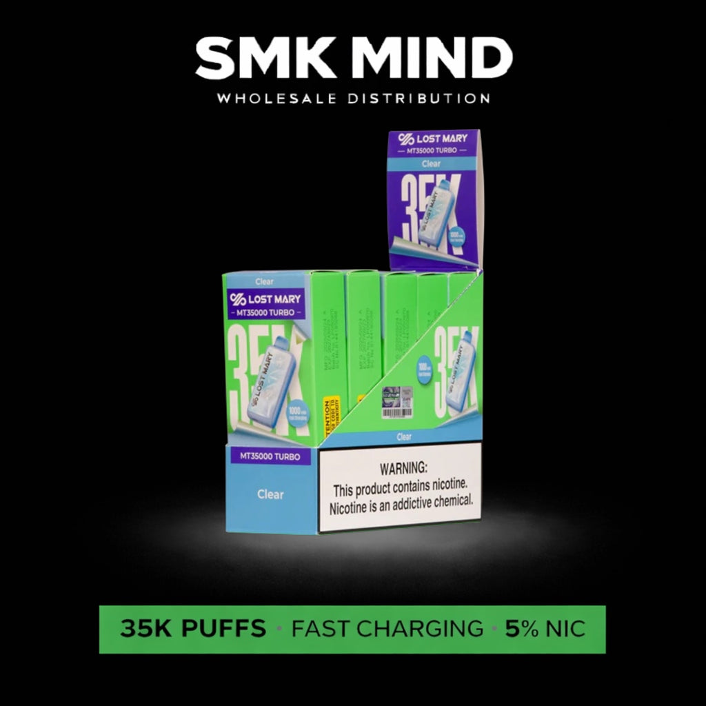 Lost Mary MT35k Turbo Disposable Clear 5CT/Box