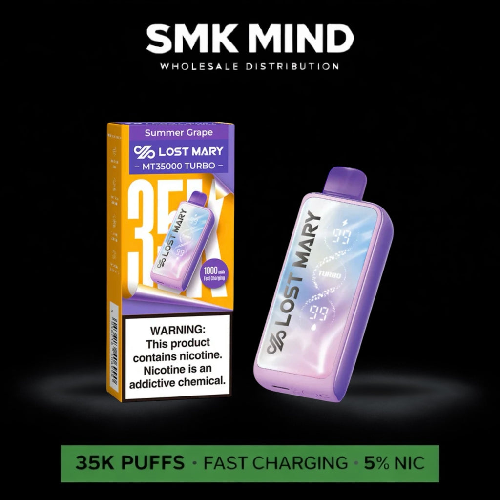 Lost Mary MT35k Turbo Disposable Summer Grape 5CT/Box