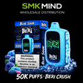 BERI CRUSH 50K Puffs Disposable Vape Blue Sour 5CT/Box