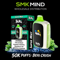 BERI CRUSH 50K Puffs Disposable Vape Super Mint 5CT/Box