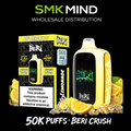 BERI CRUSH 50K Puffs Disposable Vape OG Lemonade 5CT/Box