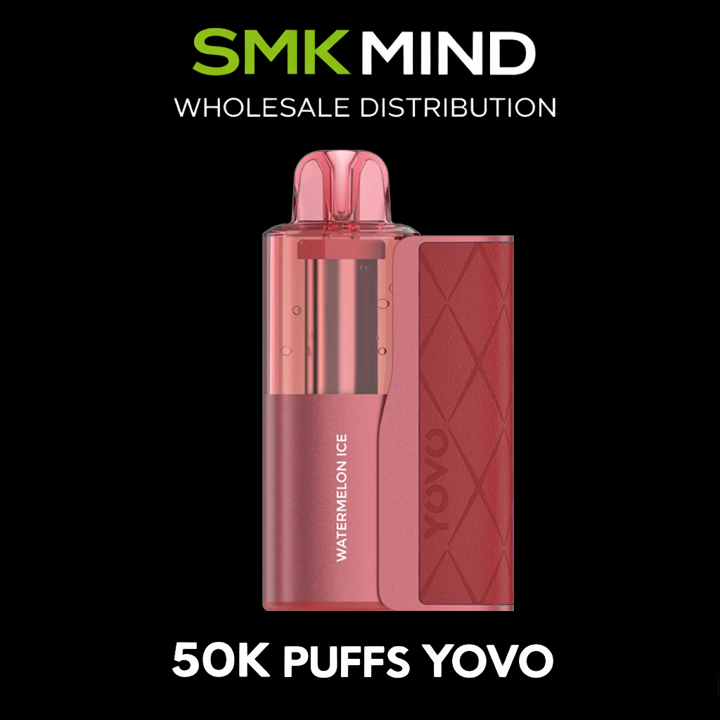 YOVO JB50K Puffs Disposable Vape Kit Watermelon Ice 5CT/BOX