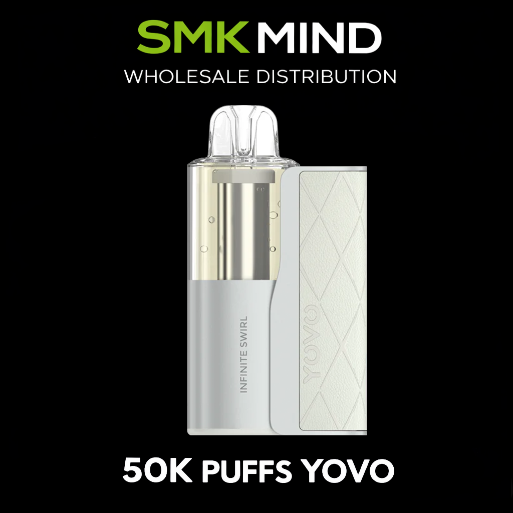 YOVO JB50K Puffs Disposable Vape Kit Infinite Swirl 5CT/BOX
